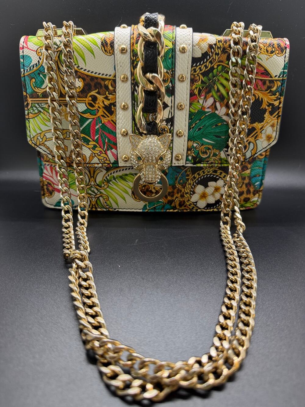 ALDO Floral Chain Woman Bag